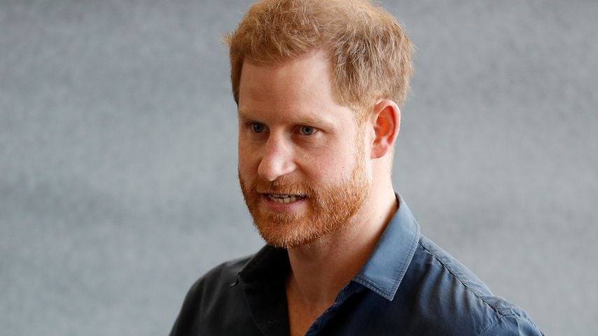 Prinz Harry bei einem Besuch der Silverstone Experience in Northhampton im März 2020