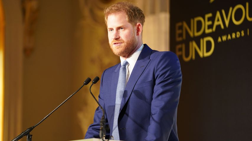 Prinz Harry hält seine letzte offizielle Rede als Royal-Repräsentant in London im März 2020