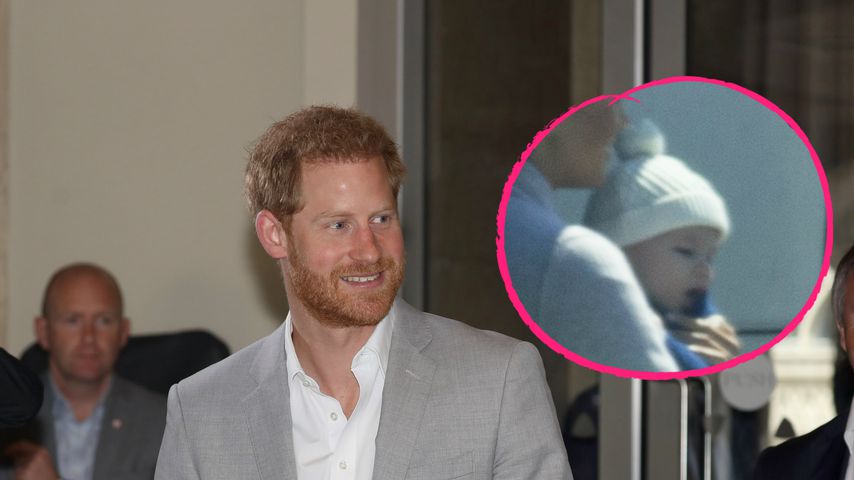 Wie Papa Harry: Archies erste Ausflugsmütze hat Bommel