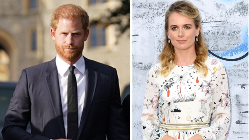Prinz Harrys Ex Cressida half ihm, um Mama Diana zu weinen!