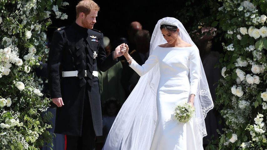Prinz Harry und Herzogin Meghan am Tag ihrer Hochzeit, Mai 2018