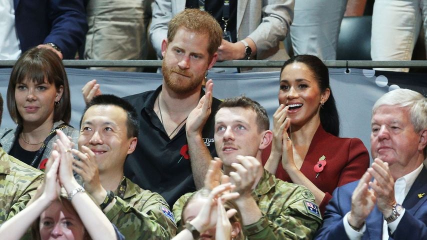 Prinz Harry und Meghan, Herzogin von Sussex, bei den Invictus Games in Sydney, 27. Oktober 2018