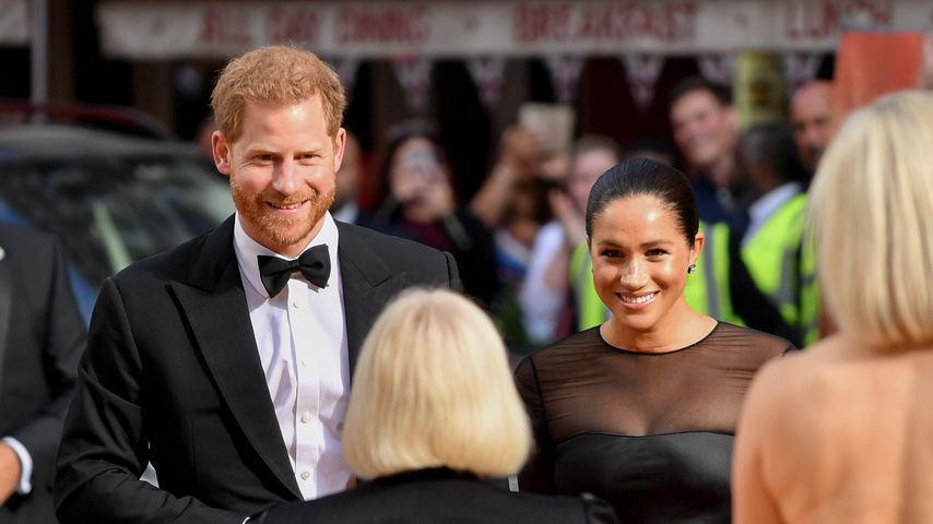 Prinz Harry und Herzogin Meghan bei der "König der Löwen"-Premiere
