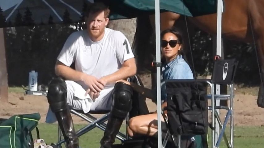 Verlorenes Polo-Match: Herzogin Meghan tröstet Prinz Harry!