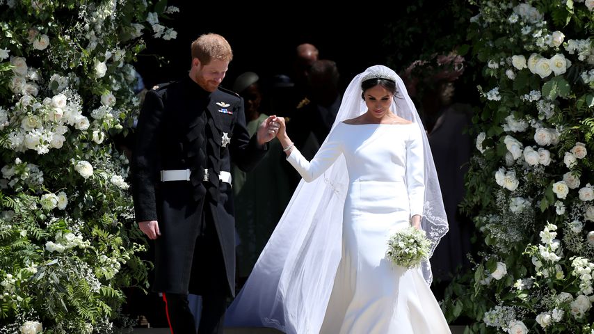 Prinz Harry und Herzogin Meghan bei ihrer Hochzeit im Mai 2018