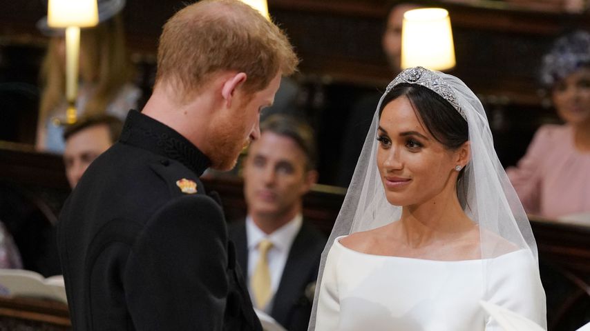 Prinz Harry und Herzogin Meghan bei ihrer Hochzeit im Mai 2018