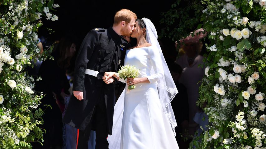 Prinz Harry und Herzogin Meghan bei ihrer Hochzeit im Mai 2018