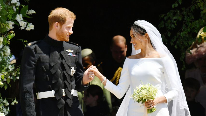 Prinz Harry und Herzogin Meghan bei ihrer Hochzeit im Mai 2018