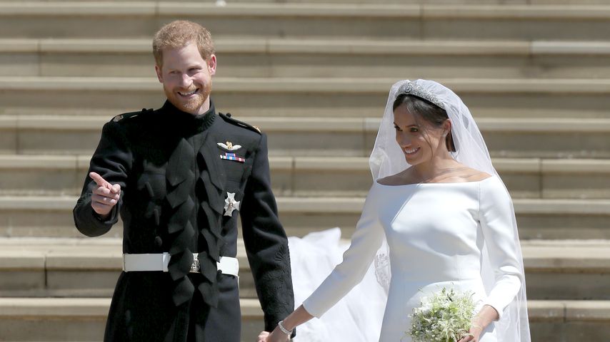 Prinz Harry und Herzogin Meghan bei ihrer Hochzeit im Mai 2018
