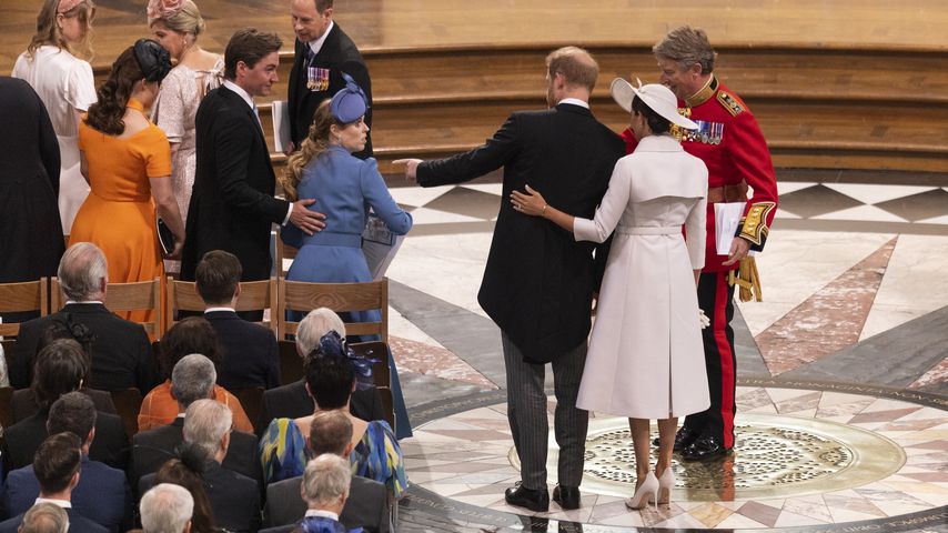 Prinz Harry und Herzogin Meghan beim Jubiläumsgottesdienst