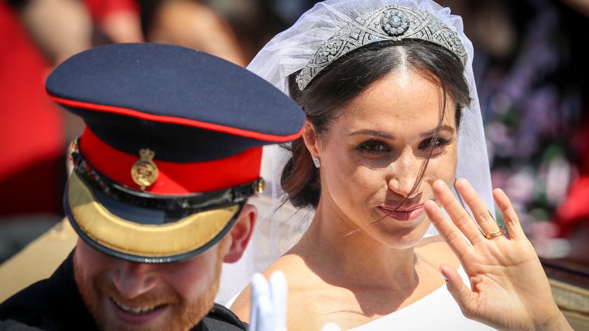 Prinz Harry und Herzogin Meghan an ihrem Hochzeitstag am 19. Mai 2018