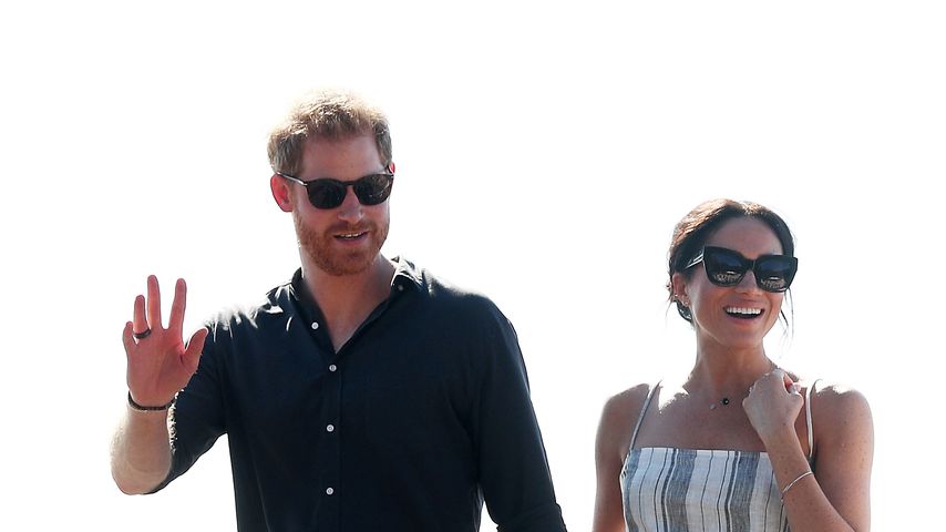 Royale Klette: Bei Harry wird Meghan zum Klammeräffchen
