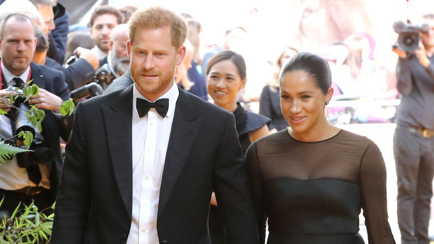 Prinz Harry und Herzogin Meghan bei der Premiere von "Der König der Löwen" in London
