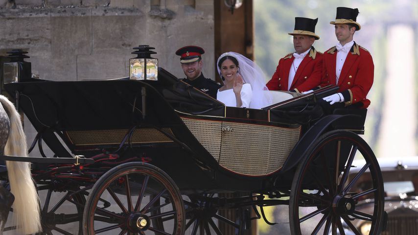 Prinz Harry und Herzogin Meghan bei ihrer Hochzeit im Mai 2018