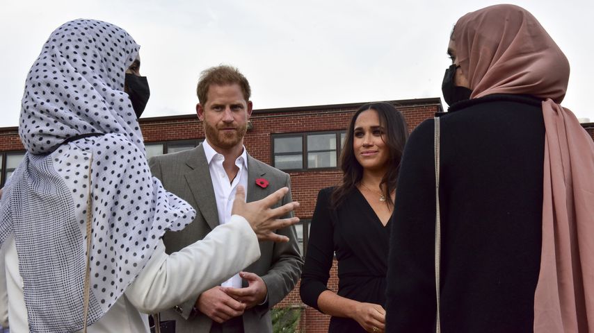 Prinz Harry und Herzogin Meghan in New Jersey, 2021