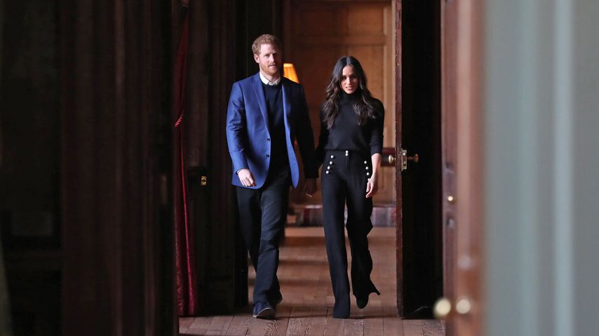 Prinz Harry und Herzogin Meghan in Edinburgh im Februar 2018
