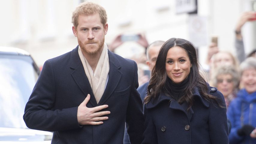 Prinz Harry und Herzogin Meghan in Nottingham im Dezember 2017