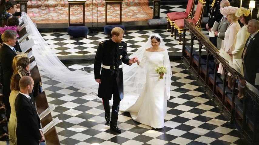 Prinz Harry und Herzogin Meghan in der St.-Georges-Kapelle