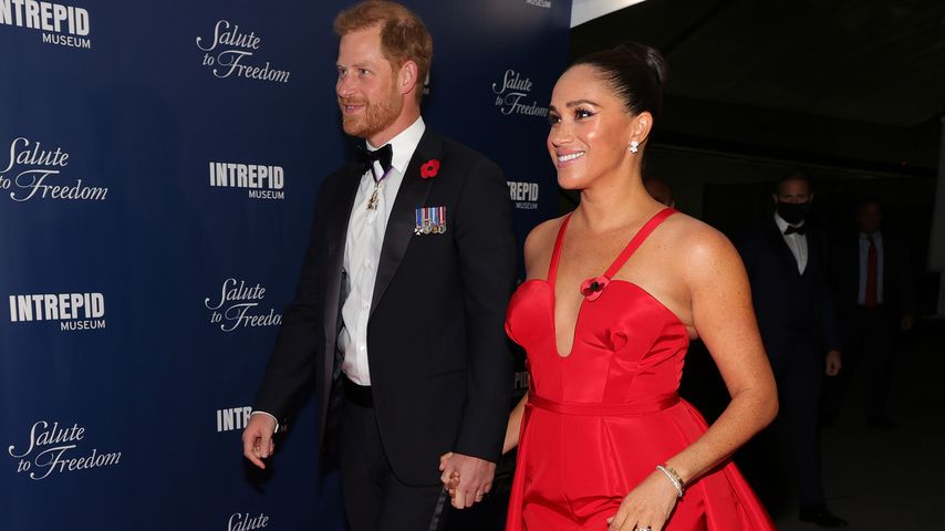 Prinz Harry und Herzogin Meghan bei der Freedom Gala in New York im November 2021