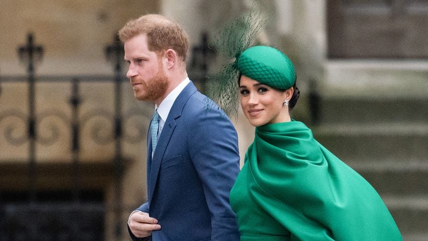 Prinz Harry und Herzogin Meghan im März 2020 in London