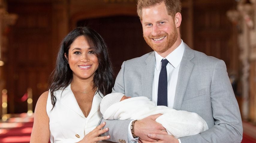 Herzogin Meghan und Prinz Harry mit Sohn Archie in Windsor