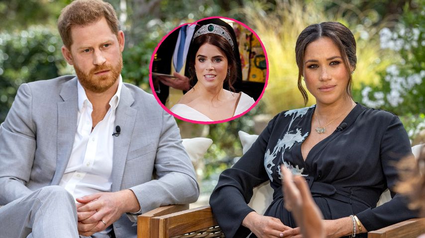 Kann Eugenie zwischen Meghan, Harry und Royals vermitteln?