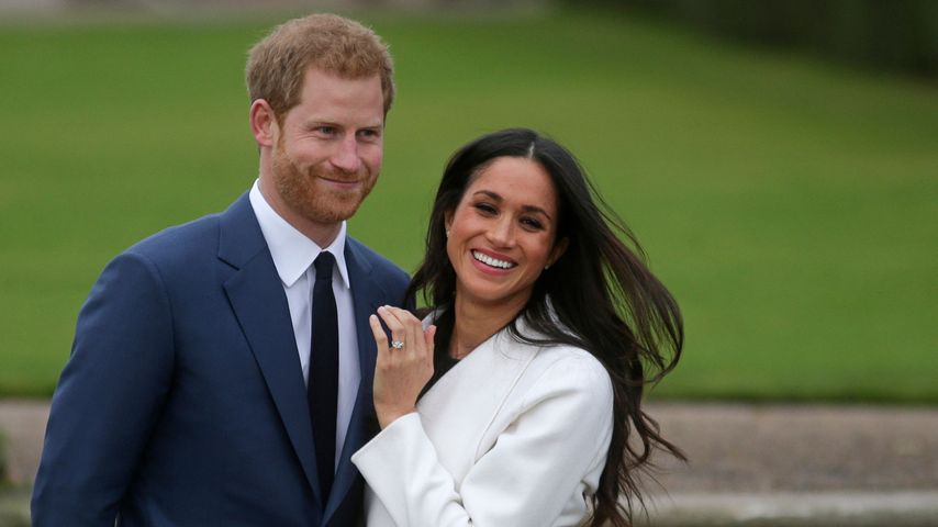 Prinz Harry und Herzogin Meghan nach ihrer Verlobung