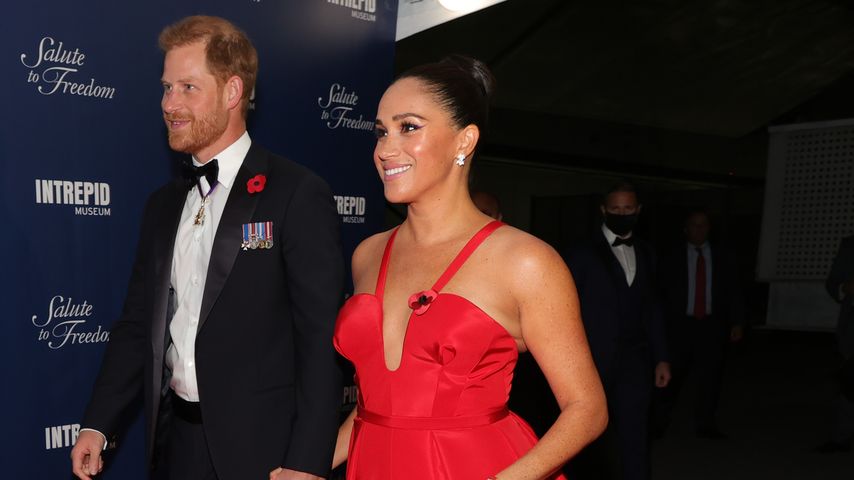 Prinz Harry und Herzogin Meghan im November 2021 in New York