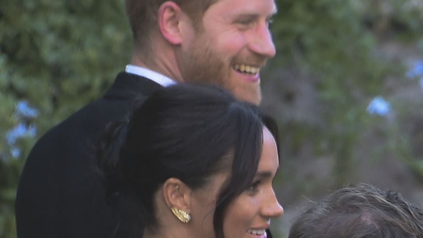 Auch Meghan & Harry: Misha Nonoos Hochzeitsgäste trudeln ein