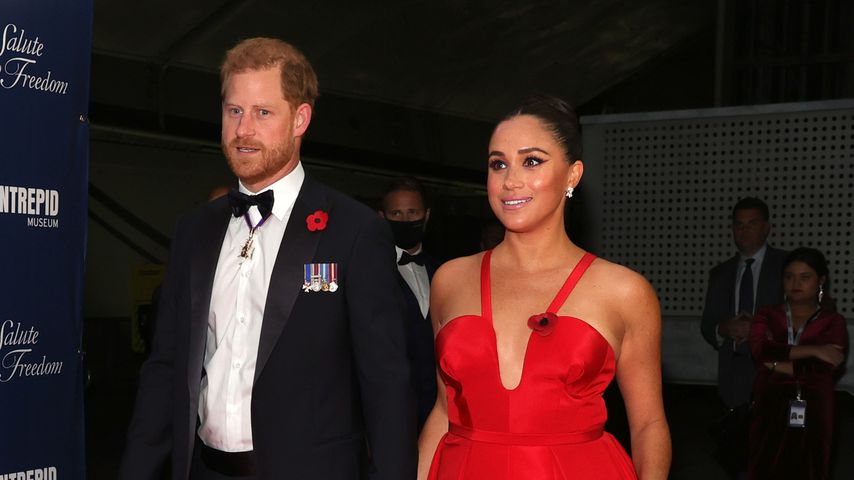 Auftritt in Hollywood: Prinz Harry und Meghan bekommen Preis