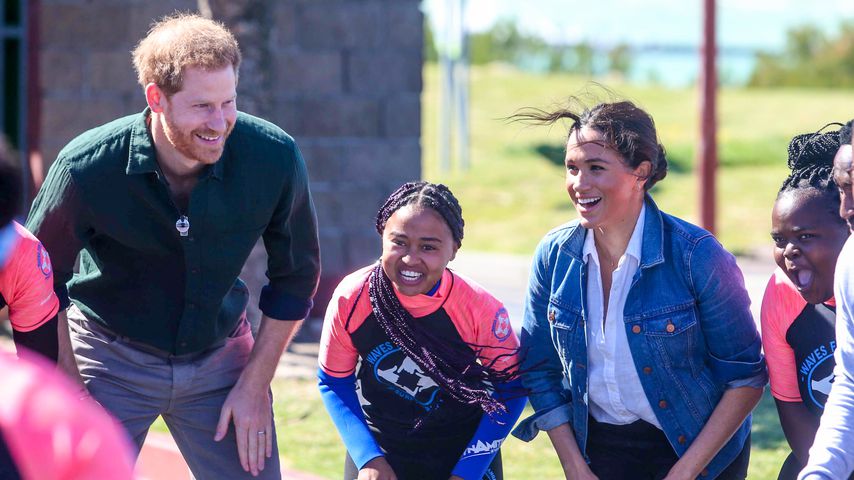 Prinz Harry und Herzogin Meghan bei ihrer Afrika-Reise