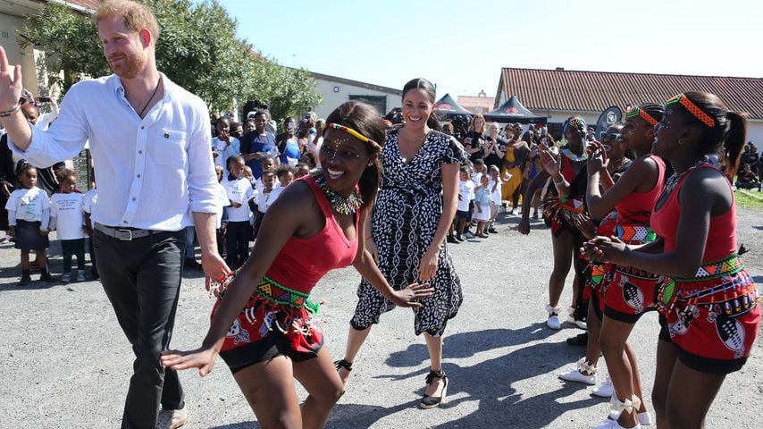 Prinz Harry und Herzogin Meghan während ihrer Afrika-Reise