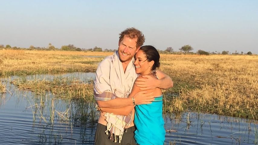 Rückblick: Herzogin Meghan teilt Kuschelfoto mit Prinz Harry