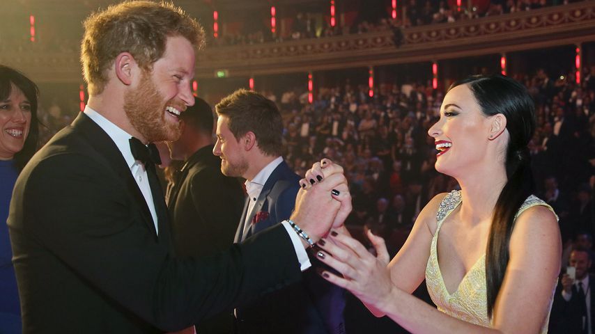 Prinz Harry und Kacey Musgraves, im November 2015