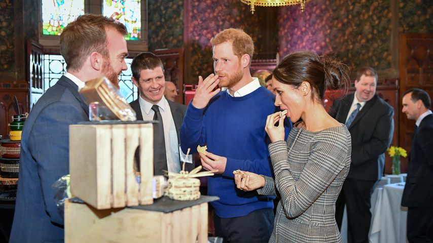 Zuckersüß: Prinz Harry & seine Meghan als lebensgroße Torte