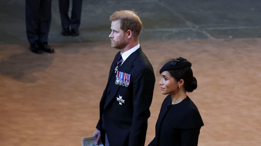 Prinz Harry und Meghan bei Queen Elizabeths Beerdigung im September 2023