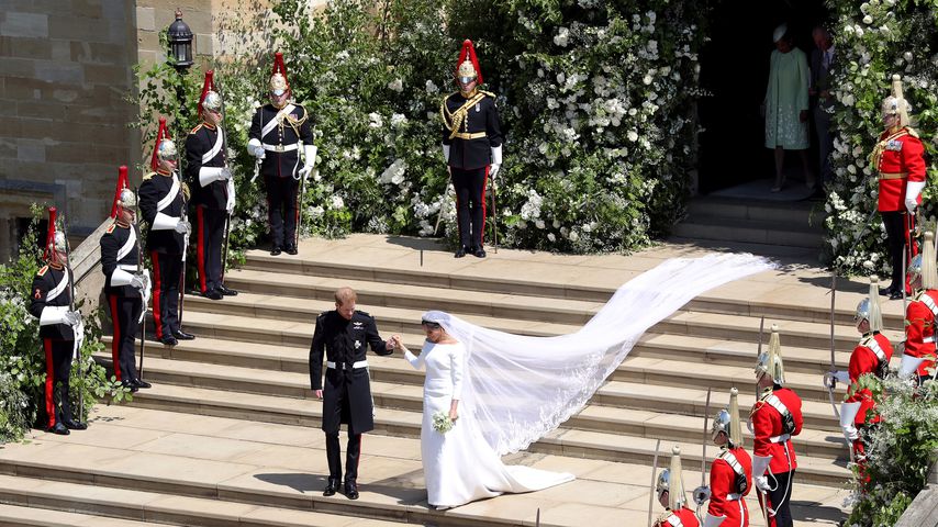 Prinz Harry und Herzogin Meghan bei ihrer Hochzeit