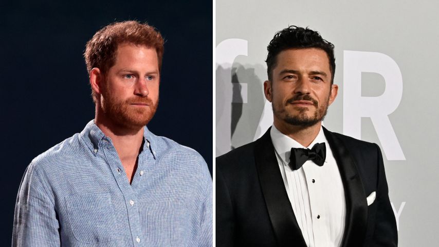 Er spricht Prinz Harry: Orlando Bloom verteidigt neue Serie