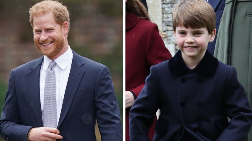 So ähnlich sind sich Prinz Harry und sein Neffe Prinz Louis!