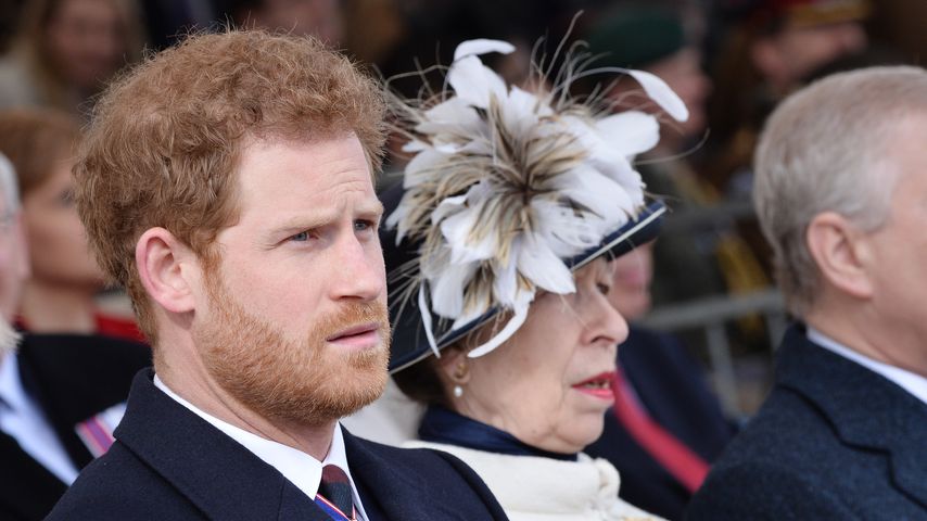 Haben sich Prinz Harry und Anne bei Beisetzung ignoriert?