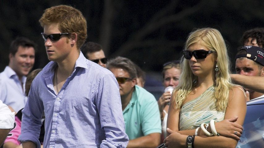 Prinz Harry und seine Ex Chelsy Davy im Juli 2006