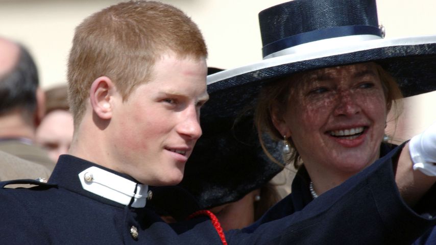Prinz Harry und sein Kindermädchen Tiggy Legge-Bourke, England 2006