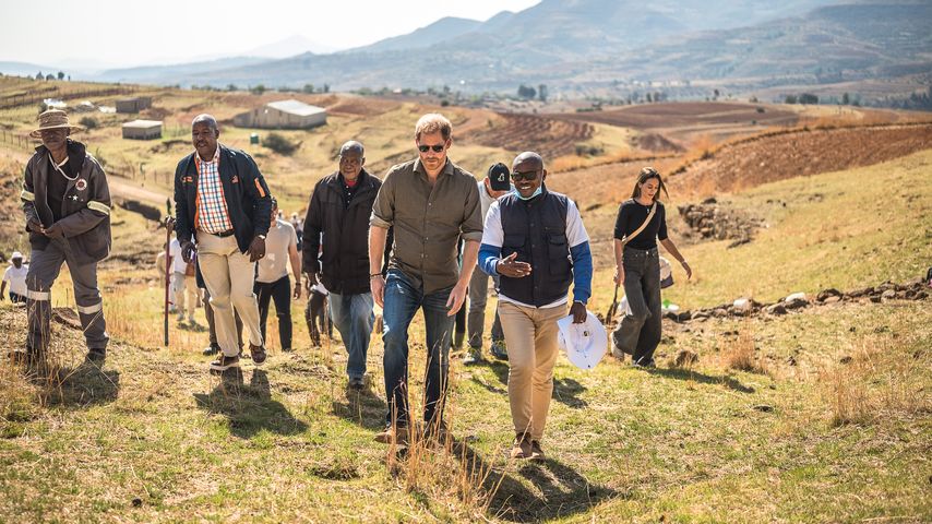 Prinz Harry in Lesotho, Oktober 2024