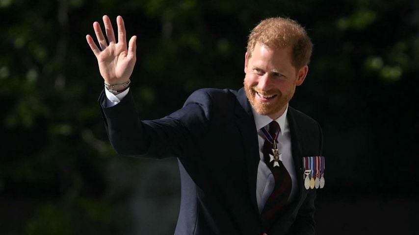 Prinz Harry vor der St. Paul's Cathedral im Mai 2024