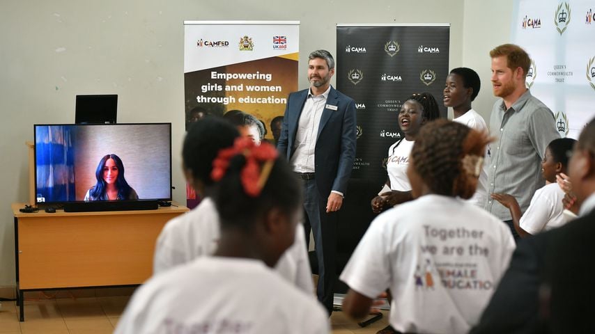 Prinz Harry in Malawi, September 2019