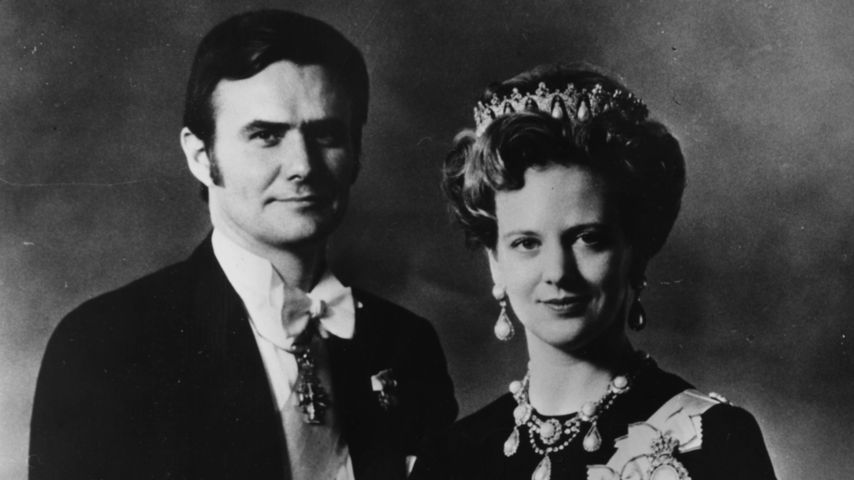 Prinz Henrik und Königin Margrethe von Dänemark im Jahr 1972