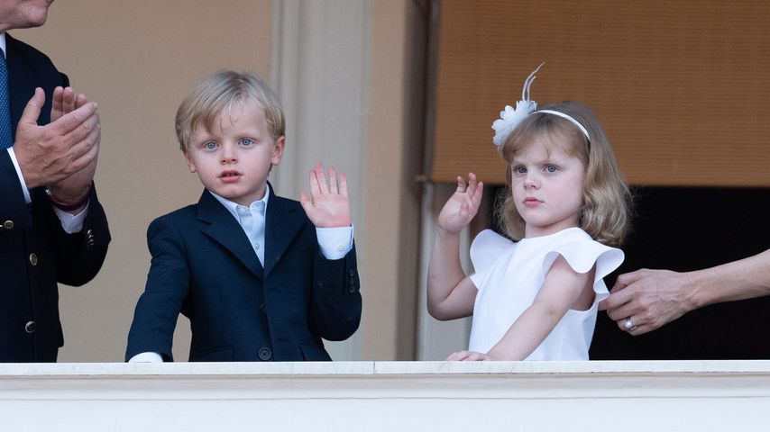 Prinz Jacques und Prinzessin Gabriella im Juni 2020