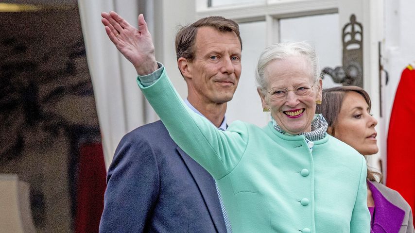Prinz Joachim und Königin Margrethe von Dänemark