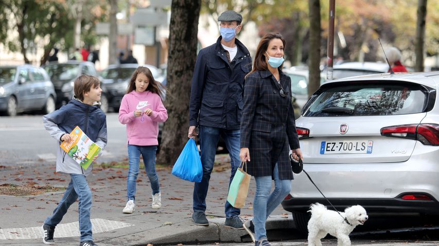 Prinz Joachim und seine Familie in Paris im Oktober 2020