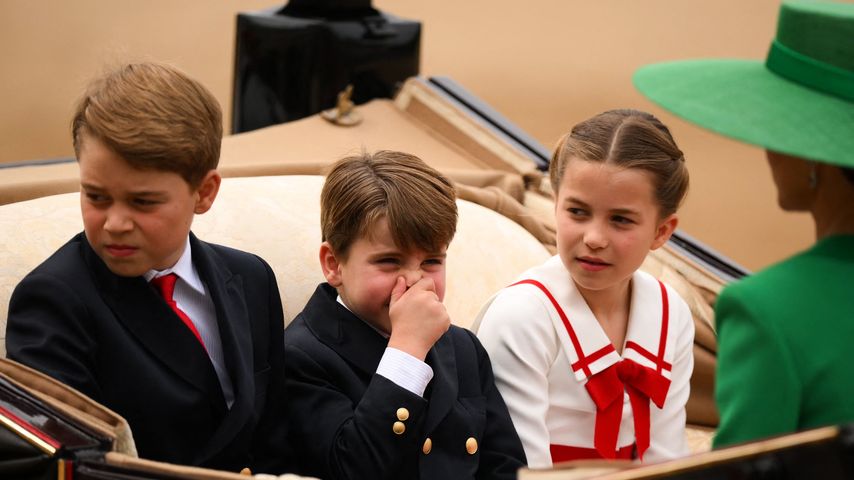 Prinz George, Prinz Louis und Prinzessin Kate im Juni 2023